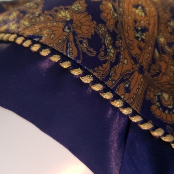 VINTAGE BATHROBE PAISLEY KATHRYN - Picture 6 of 7